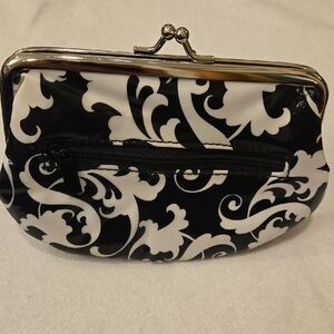 ​Paperchase Black & White Damask Mini Organizer Pouch
